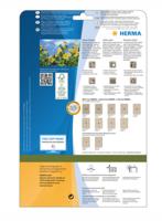 Etiket HERMA 10757 210x148mm silphie bruin 40 stuks - thumbnail