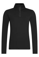 Protest Refabriz 1/4 Zip Pully Dames True Black L/40 - thumbnail