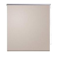VidaXL Rolgordijn verduisterend 144,4 x 230 cm stofbreedte 140 cm beige - thumbnail