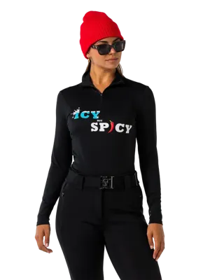 Iceryder Partypully Icy But Spicy Ski Pully Dames 2XL/44