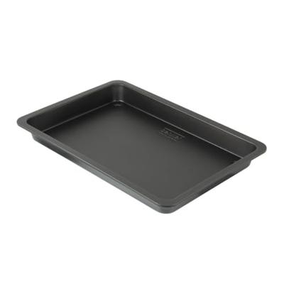Zenker vruchtentaartvorm rechthoek black metallic 42x29x4cm - thumbnail