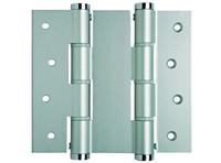 DX Justor Deurveerscharnier dubbelwerkend 120/40 mm zilvergrijs - thumbnail