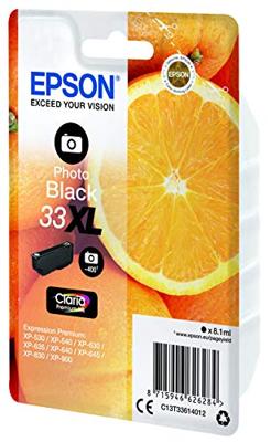 Epson Inktcartridge 33XL Origineel Foto zwart C 13 T 33614012