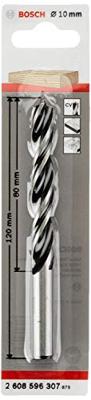 Bosch Accessories 2608596307 Hout-spiraalboor 10 mm Gezamenlijke lengte 120 mm Cilinderschacht 1 stuk(s) Bosch Accessories 2608596307 Hout-spiraalboor 10 mm Gezamenlijke lengte 120 mm Cilinderschacht 1 stuk(s)