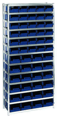 Raaco Rek met 54x mix bak galva bl 54-31 - 181150 - 181150 Raaco Rek met 54x mix bak galva bl 54-31 - 181150 - 181150