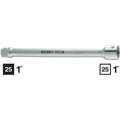 Hazet 1117-16 Dopsleutelverlenging 1 inch Aandrijving 1 (25 mm) 400 mm 1 stuk(s) Hazet 1117-16 Dopsleutelverlenging 1 inch Aandrijving 1 (25 mm) 400 mm 1 stuk(s)