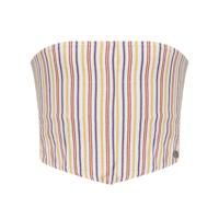 Nadine Scarf Top Stripe - thumbnail
