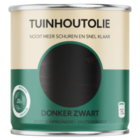 Tuinhoutolie | 750 ml | Donker zwart - 25.951.01 - thumbnail