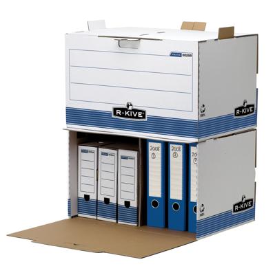 Bankers Box archiefdoos, formaat 54 x 32,5 x 37,5 cm, blauw Bankers Box archiefdoos, formaat 54 x 32,5 x 37,5 cm, blauw