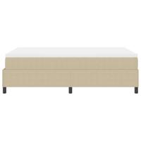 Boxspring bed Lichtgrijs en wit. 203 x 120 x 60 cm - thumbnail