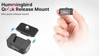 ULANZI Inov8 Quick Release Mount Kit voor Onzichtbare Selfie Stick X4/X3/ONE X2/ONE RS/ONE R/ONE X met QR-basis en plaat - thumbnail