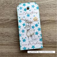 Vaessen Creative • clear stamps engelse kerstteksten 20st. - thumbnail