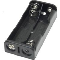 TRU COMPONENTS BH-421-3D Batterijhouder Aantal cellen: 2 AAA (potlood) Soldeeraansluiting - thumbnail