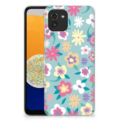 Samsung Galaxy A03 | TPU Case | Flower Power