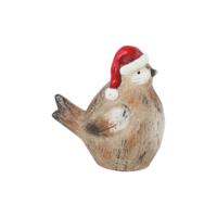 Vogel Koko S bruin 11,5x4,5x12cm - thumbnail