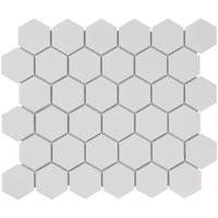 Mozaiek Barcelona Hexagon Extra Wit 5,1x5,9 - thumbnail