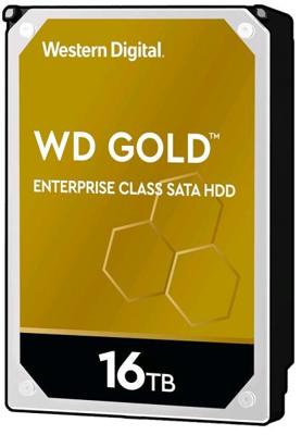 WD gold, 16 tb harde schijf (sata 600, 24/7)