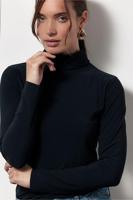 Faith rib col top - dark blue - 12277 - thumbnail