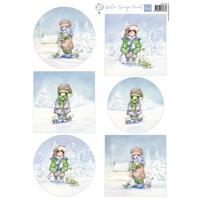 Marianne Design • knipvel hetty's snoesjes - winter forest - thumbnail