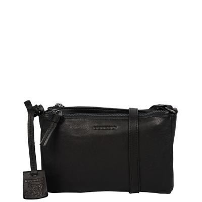 BURKELY JUST JOLIE DOUBLE ZIP CROSSBODY BAG-Black