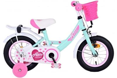 Volare ashley kinderfiets - meisjes - 12 inch - groen Volare ashley kinderfiets - meisjes - 12 inch - groen
