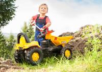 Rolly Toys traptractor RollyKid Dumper JCB junior geel - thumbnail