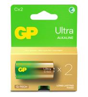 C Baby batterij GP Alkaline Ultra 1,5 V 2 stuks - thumbnail