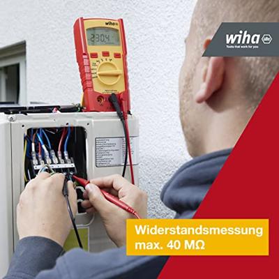 Wiha Digitale multimeter tot 600 V AC, CAT IV meetapparaat