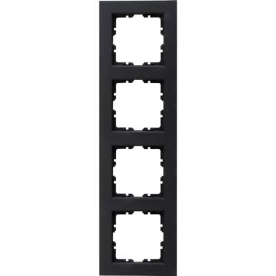 Kopp HK07 antraciet 4 voudig afdekraam - 4623230