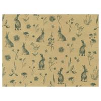 Rotolux Inpakpapier konijn, 3 mtr. - thumbnail