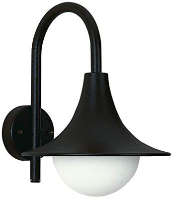 Albert Wandlamp buiten downLanor 37cm - zwart - 660669