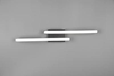 Trio Led plafondlampRoute 2-lichts zwart 4000K - R62472432