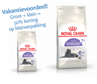 Royal Canin Sterilised 7+ kattenvoer 2 x 10 kg - thumbnail