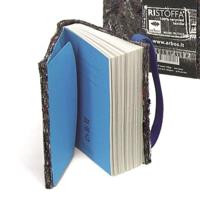 Arbos notitieboek blanco A6 gerecycled papier blauw - thumbnail