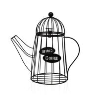 Koffiecapsule organizer Versa Metaal 25,5 X 26 X 13 CM Theepot - thumbnail