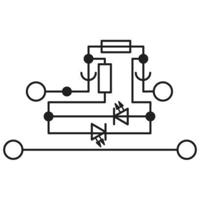 Phoenix Contact 3026654 Zekering-serieklem 8.2 mm Schroeven Zwart 50 stuk(s) - thumbnail