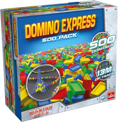 Goliath Domino express 500 extra domino stenen, champion race master set l