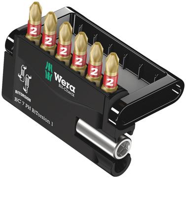 Wera Bit-Check 7 PH BiTorsion 1 bitset