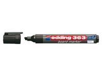 Whiteboardmarker edding 363 schuin 1-5mm zwart | 10 stuks - thumbnail