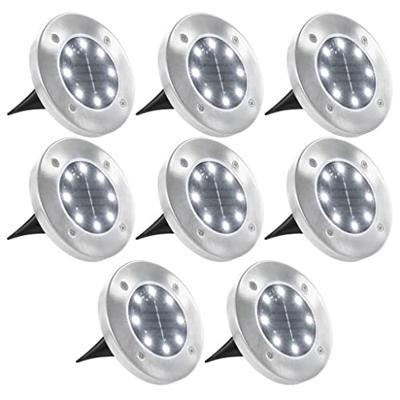 VidaXL Grondlampen 8 st solar led wit