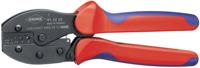 Knipex PreciForce® krimptang | Meer-componentengrepen | Gebruineerd | Lengte 220 mm | Zelfbedieningskaart/blister - 97 52 38 SB - thumbnail