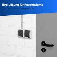 REV 0510221777 Wandcontactdoos dubbel Compleet Lichtgrijs 1 stuk(s) - thumbnail