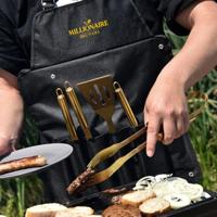 Miljonairs BBQ tools (set van 5) - thumbnail