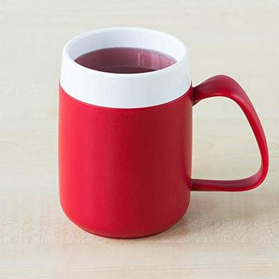 Ornamin Warmhoudbeker rood inhoud 280ml