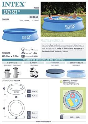 Intex Easy Set 28130NP Zwembad 366x76cm