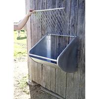 MM Hooiruif, voederbesparende ruif, verzinkt - thumbnail