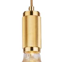 Searchlight 1-lichts hanglampSuspension goud - 77651GO - thumbnail