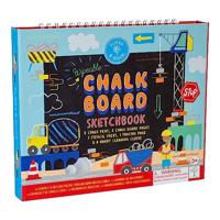 Floss en Rock construction krijtbord sketchbook - thumbnail