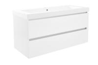 Onderkast Wiesbaden Vision 100x46 Wit (2 laden) - thumbnail