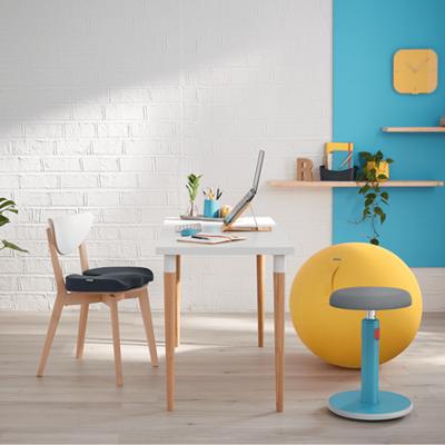 Leitz Ergo Cosy actieve Zit/Sta kruk, grijs
